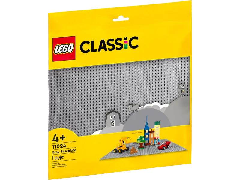 LEGO® Classic Bauplatte grau
