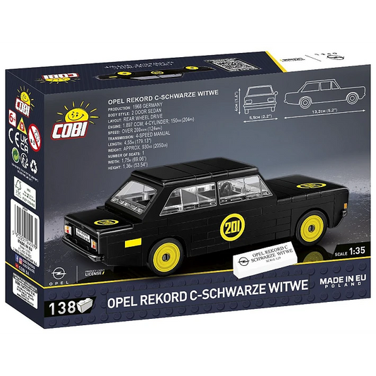 Opel Rekord C-Schwarze Witwe