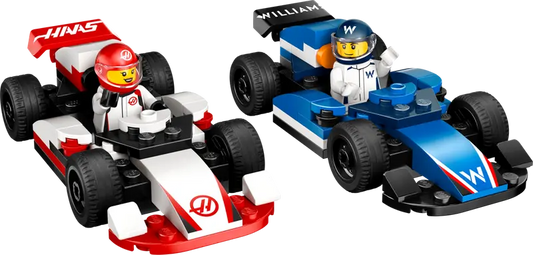 F1® Williams Racing und Haas F1® Rennautos