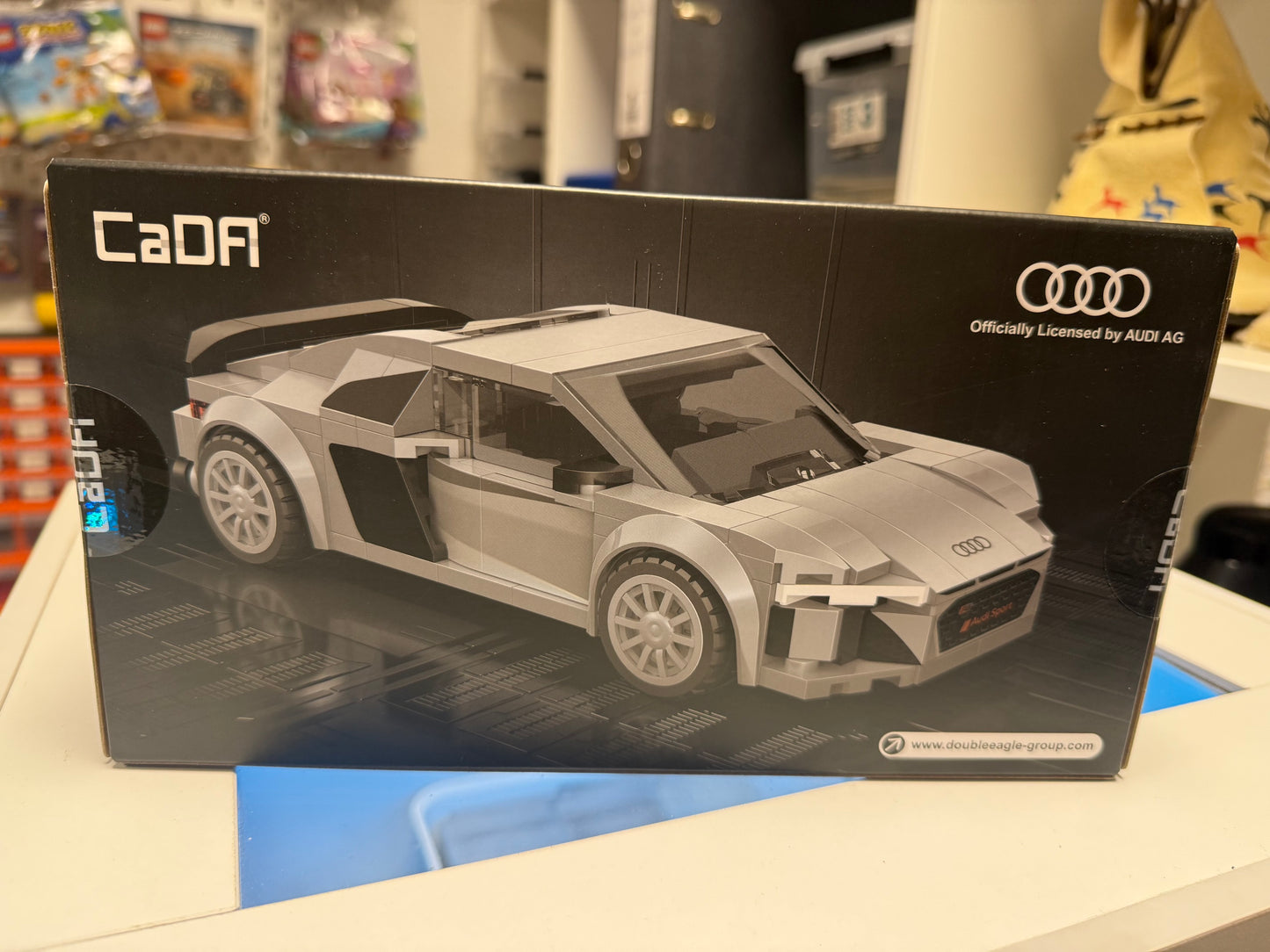 1:24 CaDa Jamara Audi R8 Coupé Grau