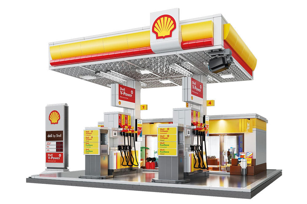 CaDA Shell Tankstelle (1222 Teile)