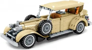 Sembo® 701900 Beijing Auto Museum Classic Car Oldtimer beige Pull Back