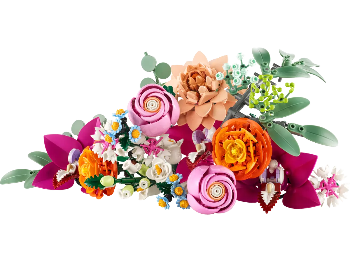 Schöner Rosafarbener Blumenstrauß