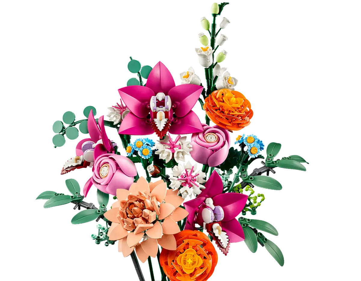 Schöner Rosafarbener Blumenstrauß