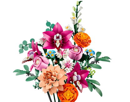 Schöner Rosafarbener Blumenstrauß