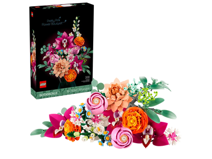 Schöner Rosafarbener Blumenstrauß