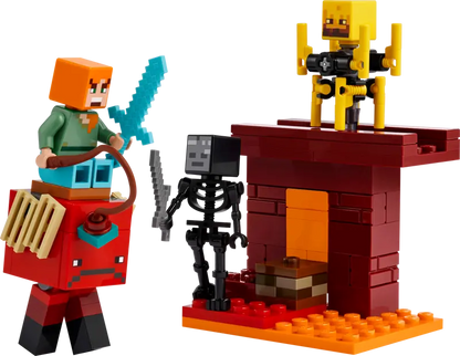 Das Lava-Duell im Nether