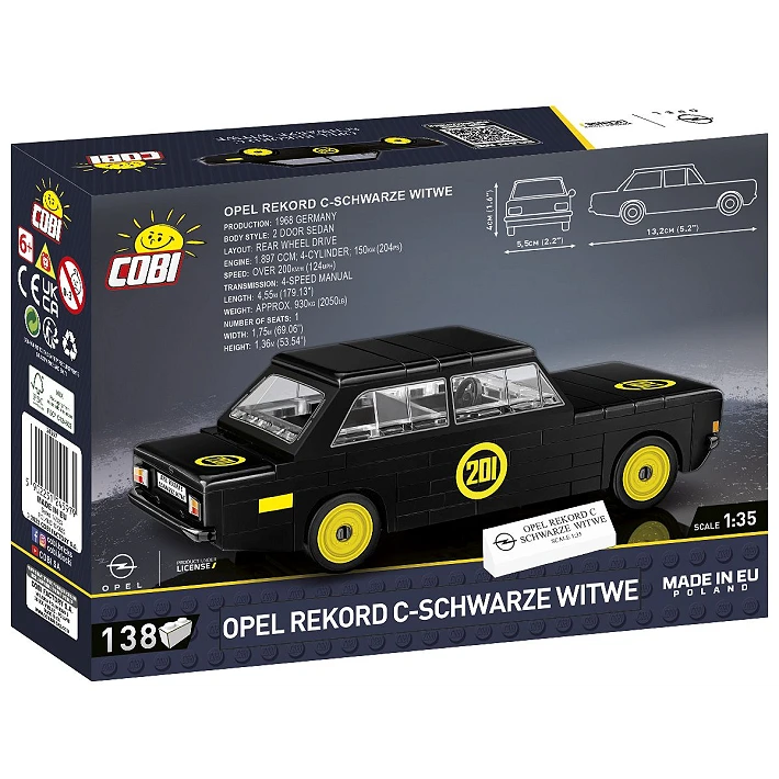 Opel Rekord C-Schwarze Witwe