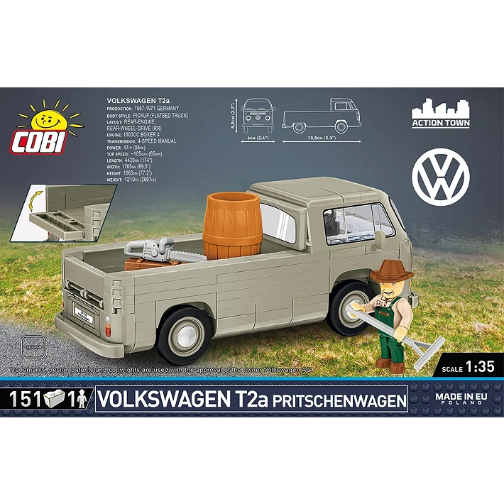 Volkswagen T2a Pritschenwagen