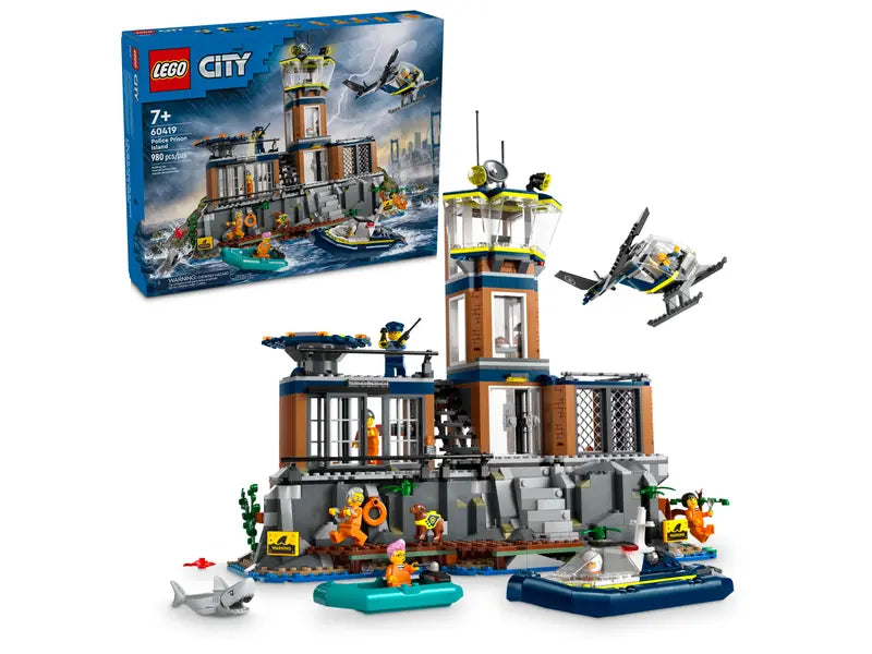 LEGO® City Polizeistation auf der Gefängnisinsel
