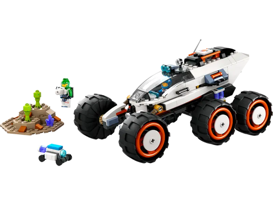 Weltraum-Rover mit Außerirdischen
