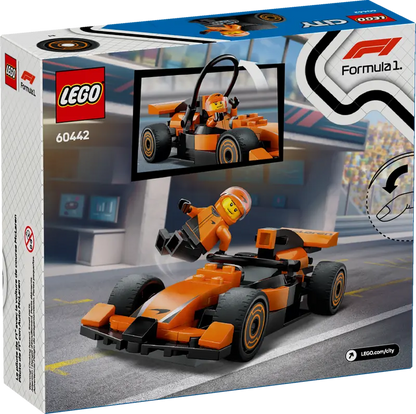 F1® Rennfahrer mit McLaren® Rennauto