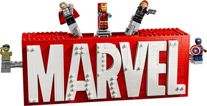 MARVEL Logo & Minifiguren