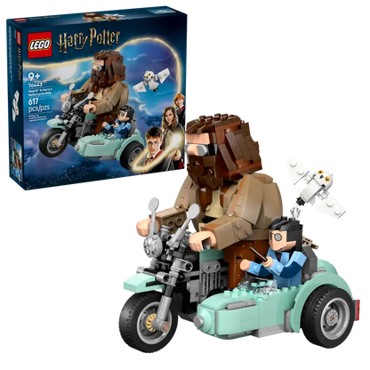 Hagrids und Harrys Motorradtour