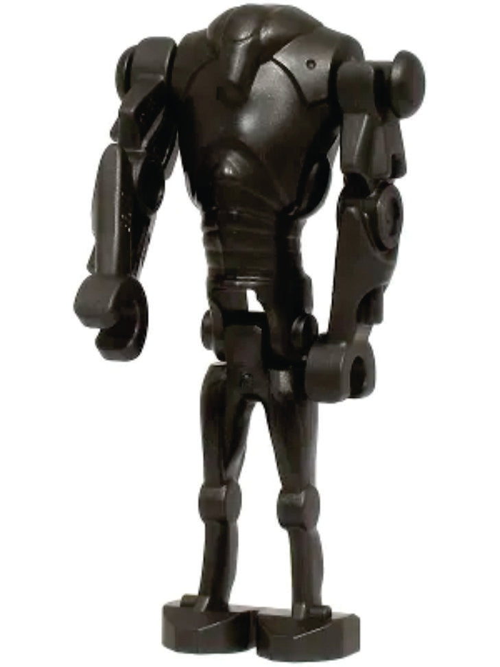 NEU Super Battle Droid - Pearl Dark Gray, Narrow Head, Chest Light Indent