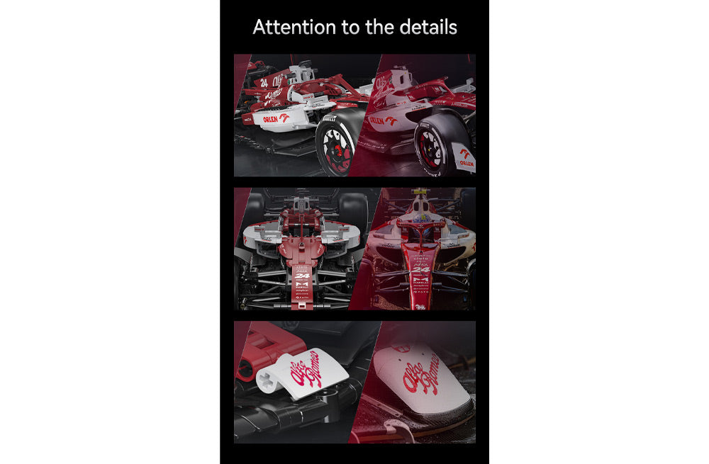 CaDA® Alfa Romeo Racing (1868 Teile)