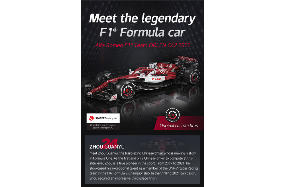 CaDA® Alfa Romeo Racing (1868 Teile)