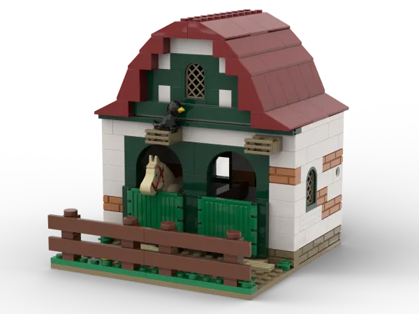 Kiddicraft® KC1108 Bauernhof Stall