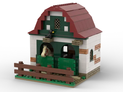 Kiddicraft® KC1108 Bauernhof Stall