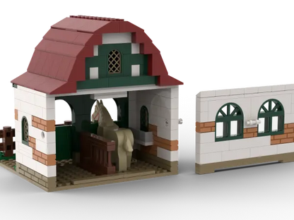Kiddicraft® KC1108 Bauernhof Stall