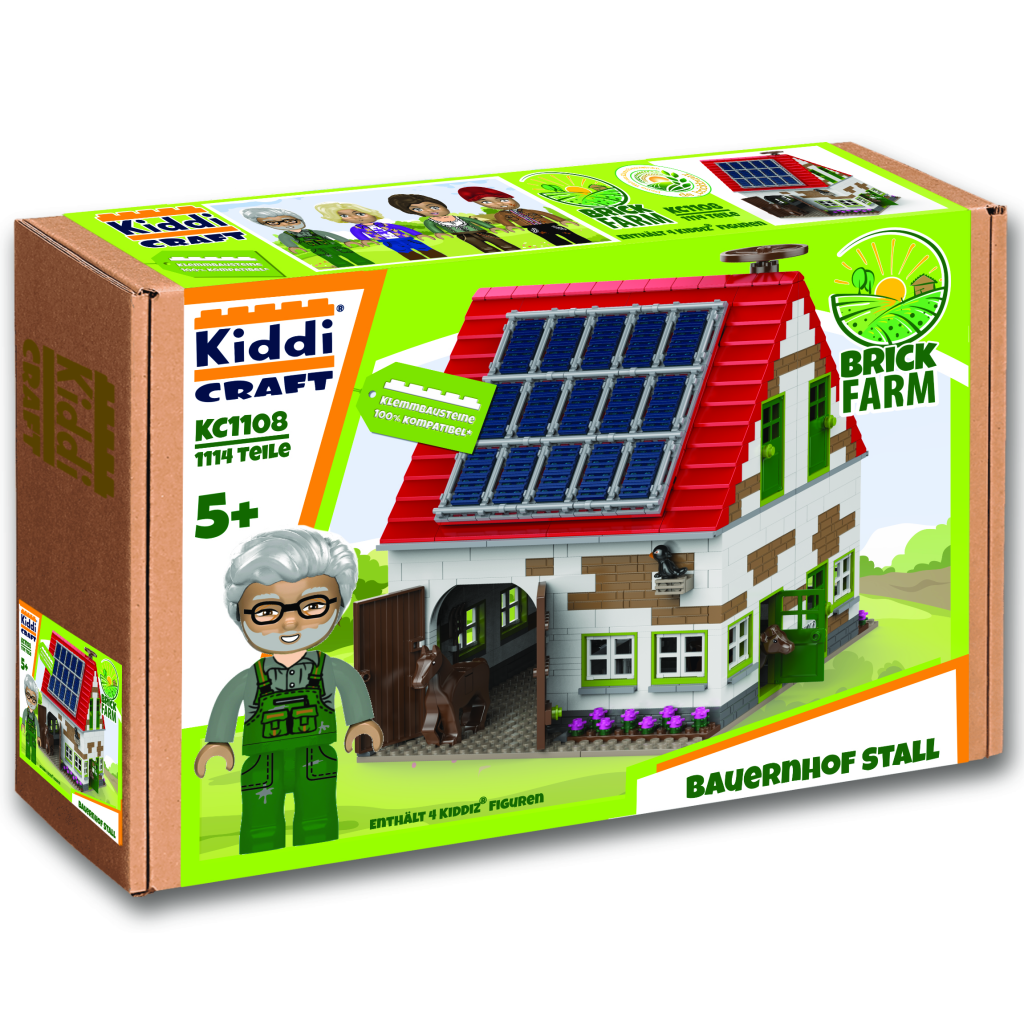 Kiddicraft® KC1107 Ponyhof-Erweiterung - Außenboxen