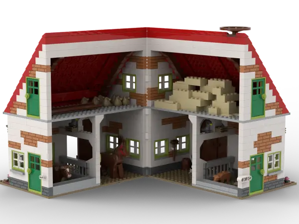 Kiddicraft® KC1107 Ponyhof-Erweiterung - Außenboxen