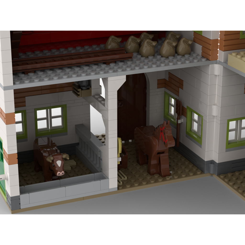 Kiddicraft® KC1107 Ponyhof-Erweiterung - Außenboxen