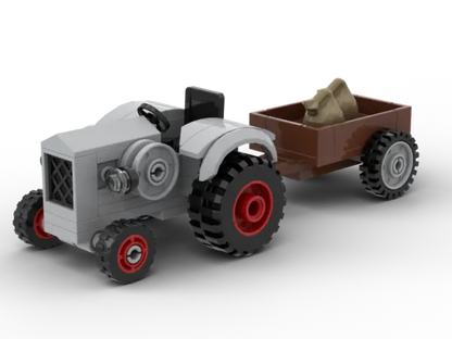 Kiddicraft® KC1109 Kleiner Trecker mit Anhänger