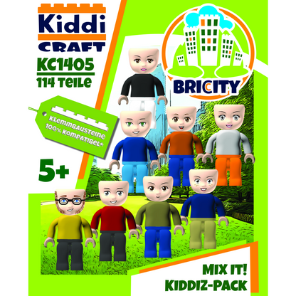 Kiddicraft® KC1405 KIDDIZ Figuren-Pack Mix it!