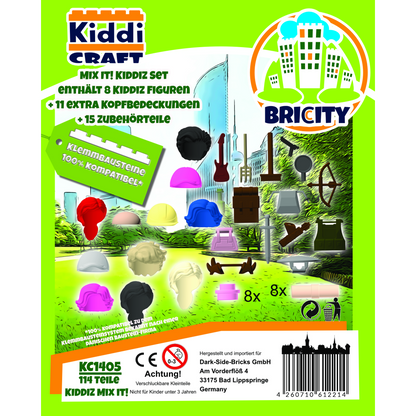 Kiddicraft® KC1405 KIDDIZ Figuren-Pack Mix it!