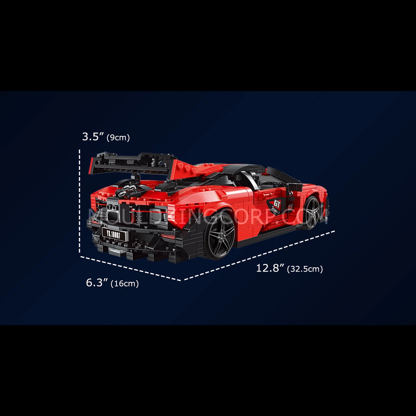 Mould King 10007 Senna GTR Sportwagen