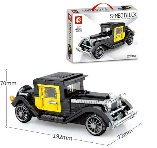Sembo® 607400 Oldtimer schwarz-gelb
