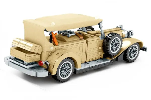 Sembo® 701900 Beijing Auto Museum Classic Car Oldtimer beige Pull Back