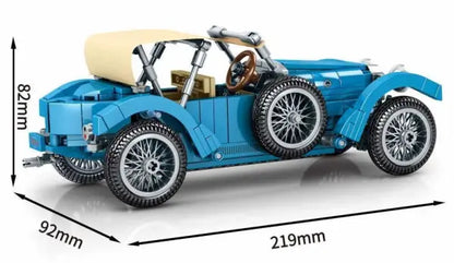 Sembo® 705600 Blaues Oldtimer Cabrio