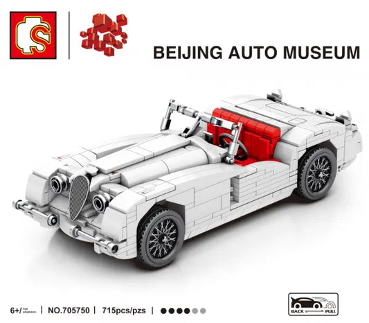Sembo® 705750 Beijing Auto Museum Classic Car Oldtimer weiß