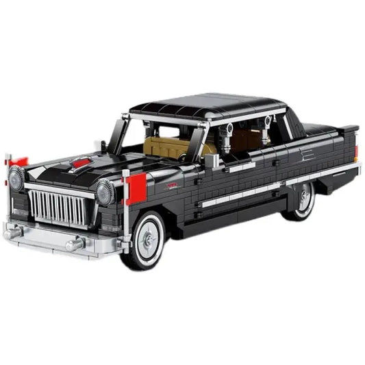 Sembo® 705920 Bejing Auto Museum schwarzer Hongqi L5 mit Pull Back Funktion
