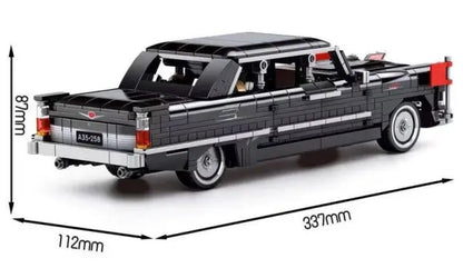 Sembo® 705920 Bejing Auto Museum schwarzer Hongqi L5 mit Pull Back Funktion