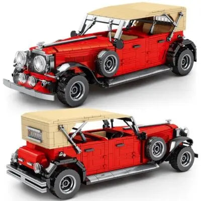 Sembo® 8612 Classic Car roter Oldtimer